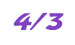 4/3