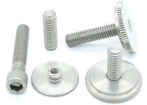 3/8 '' WHITWORTH SCREWS AND KNOBS
