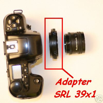 Obiettivo vite M39 adattatore raccordo per fotocamere srl dsrl adapter