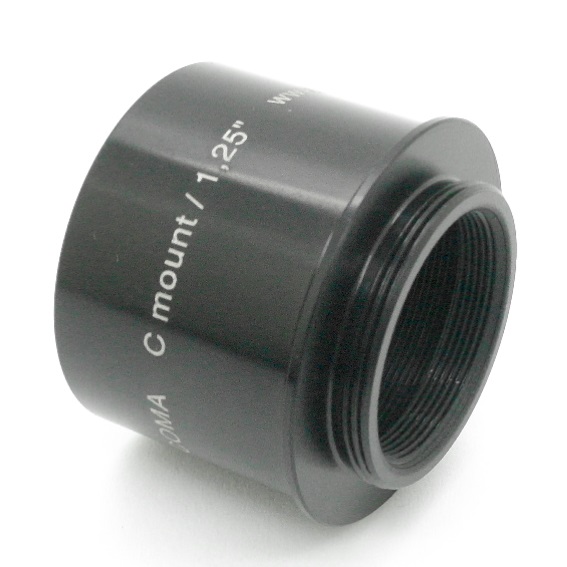C mount Raccordo telecamera / video C / CS a telescopio 31,7 adattatore passo C