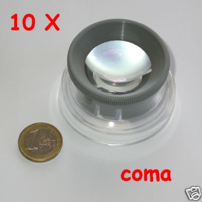 Mirino 10X oculare grande campo loupe 4x5 Sinar Linhof 