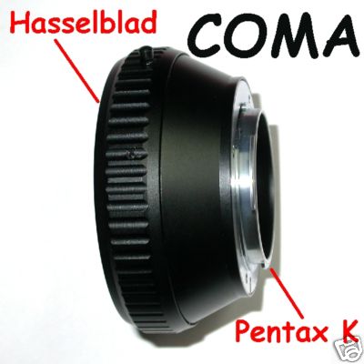 PENTAX K Adattatore  a obiettivo HASSELBLAD anello di raccordo adapter