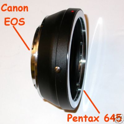 Canon eos EF Adattatore  a obiettivo Pentax 645 anello di raccordo adapter