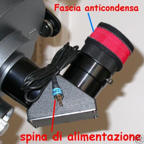 Fascia ANTICONDENSA per oculare (stop condensa )