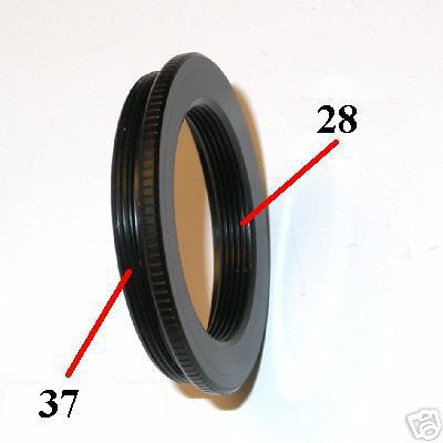 riduzione filtri  37 / 28 anello di raccordo ADAPTER FILTER