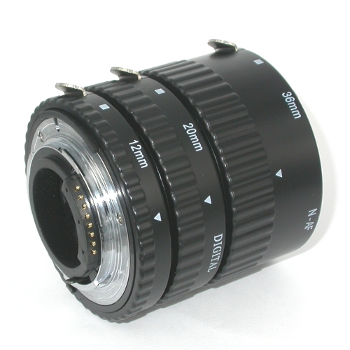 Nikon AF Set tubi prolunga per foto MACRO con trasmissione elettrica