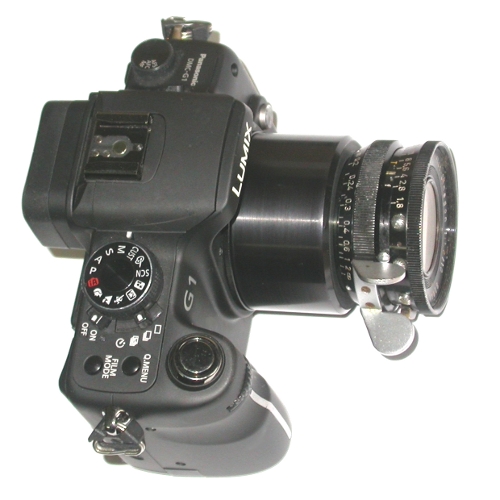 micro 4/3 anello raccordo a innesto ARRIFLEX con terminale AATON 16mm 