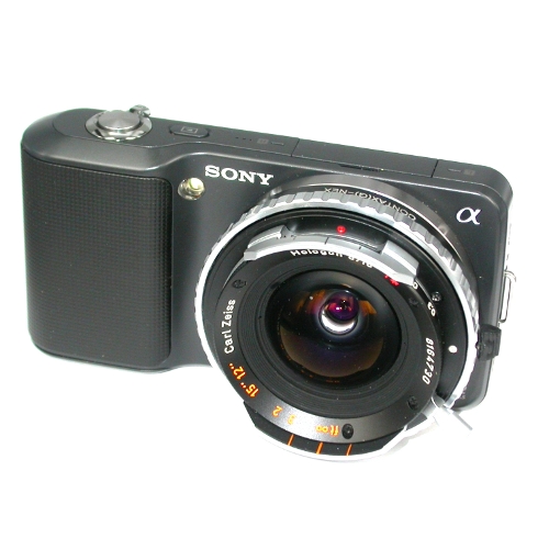 MODIFICA Carl Zeiss 16mm f/8 Hologon per usarlo su SONY NEX