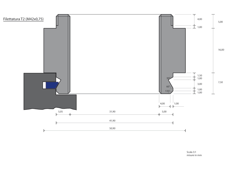 Realizzazione raccordo su disegno per  Leitz Dialux  Laborlux 12