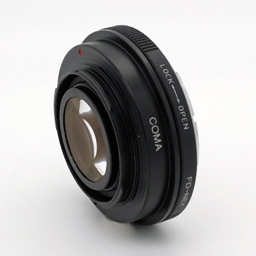 SPEED BOOSTER adattatore per fotocamere SONY E-mount ad ottiche CANON FD