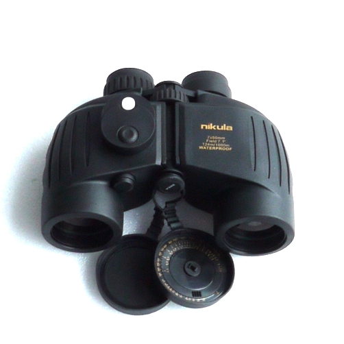 7x50 binocolo WATERPROOF a prisma di porro con BUSSOLA illuminata inattinica