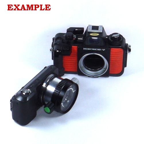 NIKONOS Nikkor lens adattatore per camera  m 4-3 / Sony Nex / Fujifilm x adapter