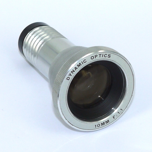 Obiettivo per proiezione Ø filetto 22mm DYNAMIC OPTICS 10mm PROJECTION  f / 1.1