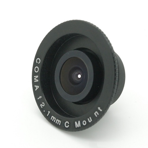 Obiettivo super wide angle  F2,1mm C Mount lens