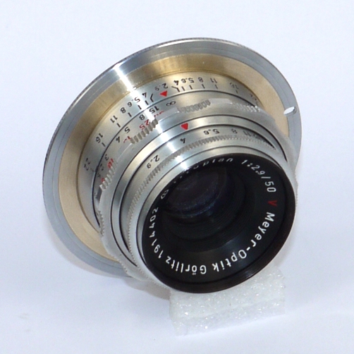 MODIFICA obiettivo Trioplan Meyer-Optik innesto Altix a fotocamera Canon eos EF