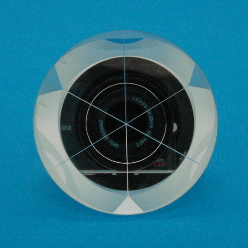 Prisma ottico CCR riflettore a spigolo di cubo Corner Cube Retroreflector