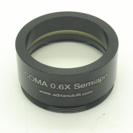 Riduttore di focale semiapo 0,6 X per oculari 1,25