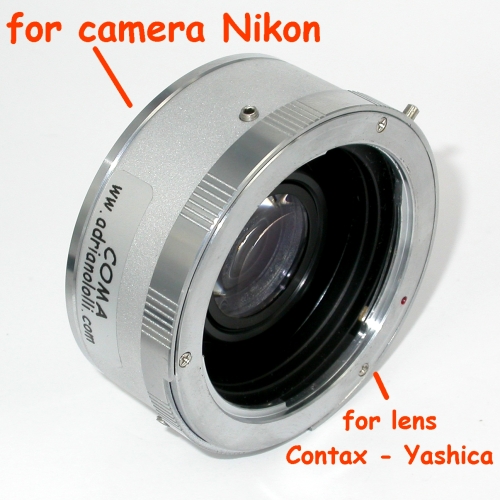 Nikon Adattatore APO per obiettivo Contax / Yashica anello raccordo Adpter ring