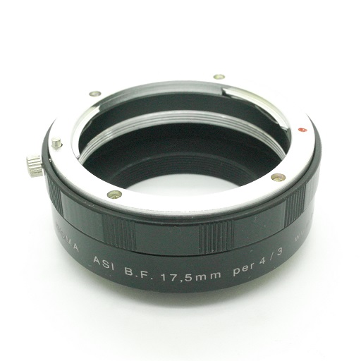 ASI Backfocus 17,5mm Camera CCD adapter for 4/3 lens