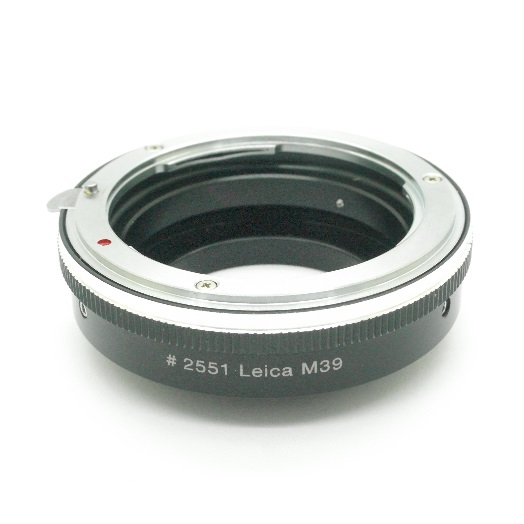 Leica M39 Zorki Voigtlander adattatore a lens NIKON raccordo adattatore