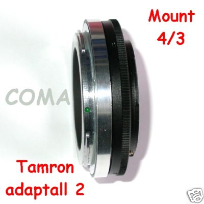 Tamron Adaptall 2 per fotocamere srl srld Olympus Leica 4/3 adattatore raccordo