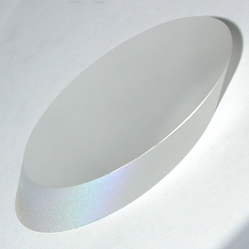 Specchio ottico piano ellittico lavorazione 1/8 lampda trasmissione 99%   