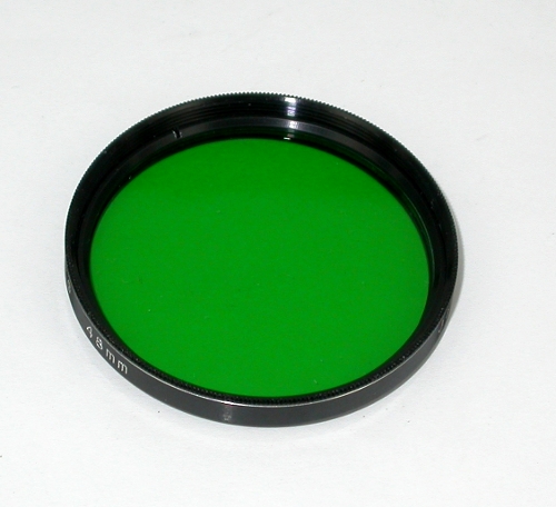 Filtro Verde G2  per Astonomia su telescopio diametro 2 pollici 48 mm JAPAN