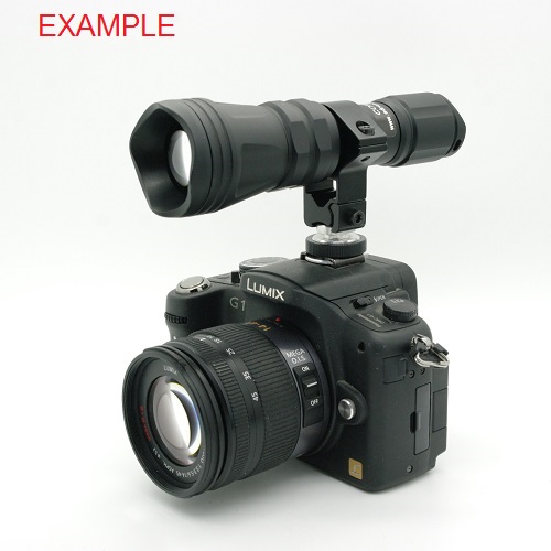 Illuminatore alta potenza infrarosso zoom per fotocamera nightshot o modificata