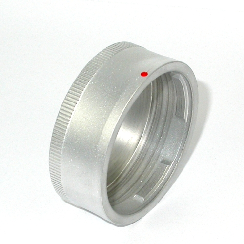 Leica M Voigtlander Bessa Tappo retro obiettivo metallo SATINATO rear lens cap