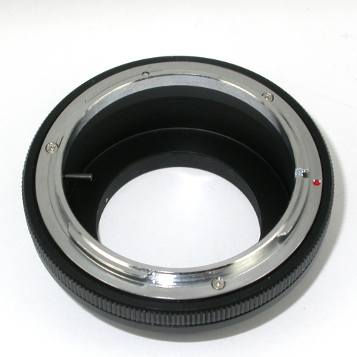 Micro 4/3 Olympus Lumix Panasonic raccordo obiettivo Canon FD chiusura diaframma