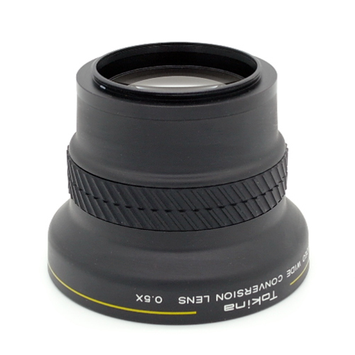 Aggiuntivo grandangolare Tokina 0.5X video wide conversion lens Ø 46mm