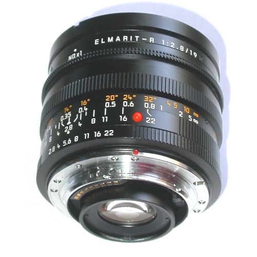 MODIFICA  obiettivo  LEICA ELMARIT R  19 mm 1:2.8 per usarlo su Canon eos 5D