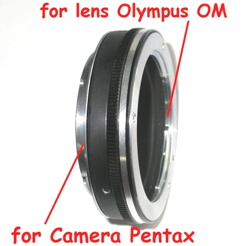 Pentax K anello raccordo  a lens Olympus OM adattatore adapter MACRO