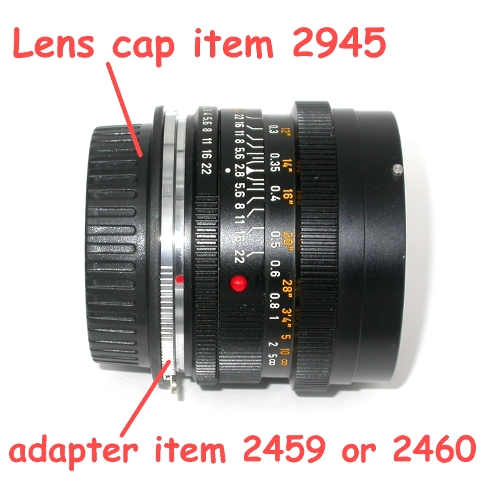 MODIFICA  obiettivo  LEICA ELMARIT R  24 mm 1:2.8 per usarlo su Canon eos 5D