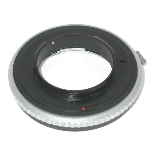 micro 4/3 Olympus Lumix Panasonic anello raccordo 360°  per obiettivo Contax G 