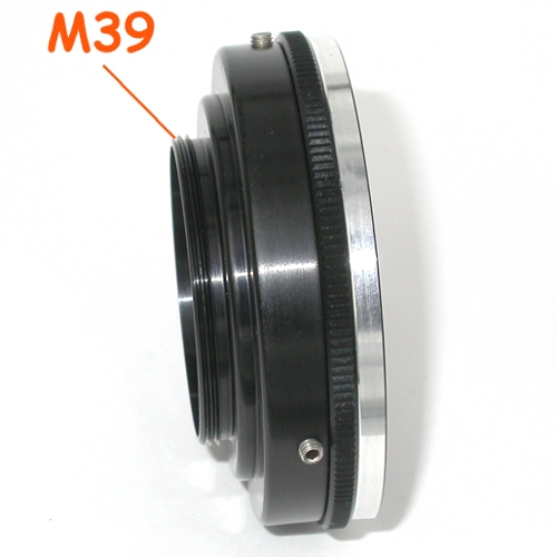 Leica Zorki, Fed, Canon, Woitglander M39  a lens M42 (42x1) raccordo adattatore