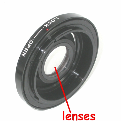 Sony - Minolta AF anello adattatore a obiettivo Canon FD raccordo adapter
