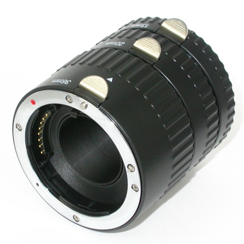 SONY - Minolta AF Set tubi prolunga per foto MACRO  con trasmissione elettrica
