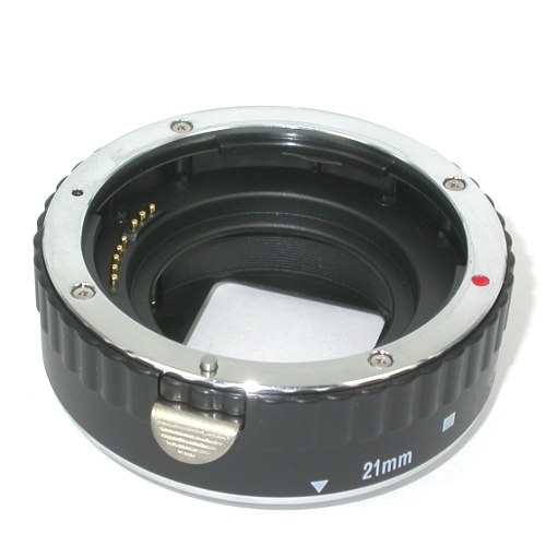 Canon eos EF tubo di prolunga per foto MACRO L= 21 mm con trasmissione elettrica