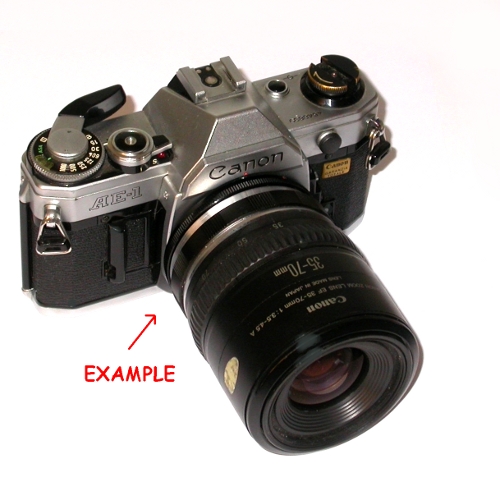 CANON FD manual focus Raccordo MACRO per utilizzare ottiche innesto Canon EOS 