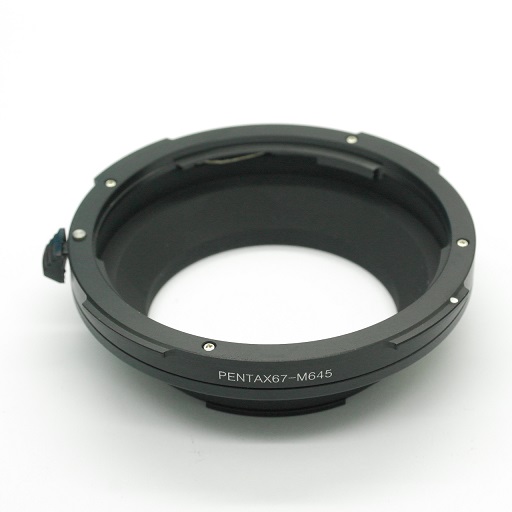 MAMIYA 645 fotocamera adattatore per obiettivo Pentax 67 Raccordo adapter ring