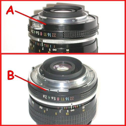 MODIFICA obiettivo baionetta Nikon F per usarlo su Nikon Ai , Ais, o Digitali