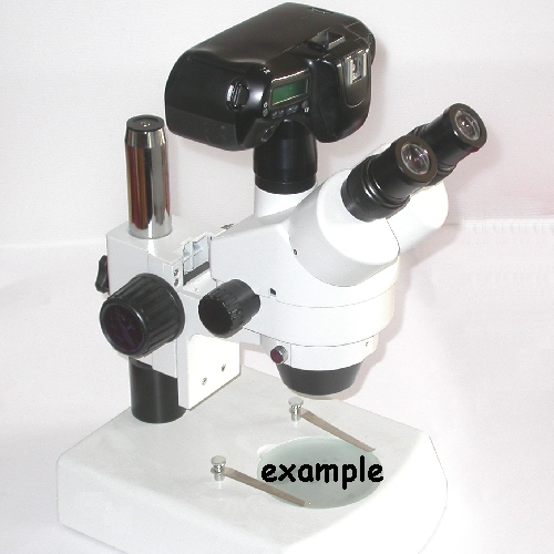 raccordo fotografico x microscopi consumer adapter photo Nikon Canon Pentax ....
