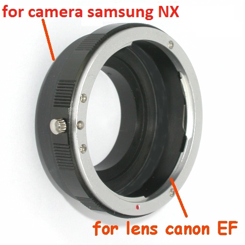 Samsung NX anello raccordo a obiettivo Canon eos EF