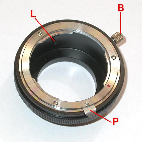 SONY NEX  E mount  adattatore raccordo per ottiche Nikon G con blocco diaframma