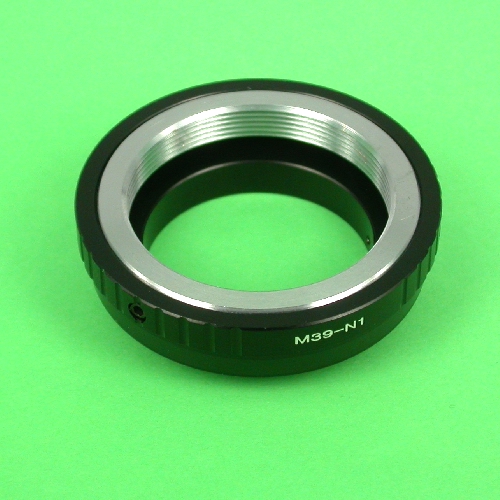 NIKON N1 (V1, J1, ...)  adattatore raccordo per ottiche Leica  M39