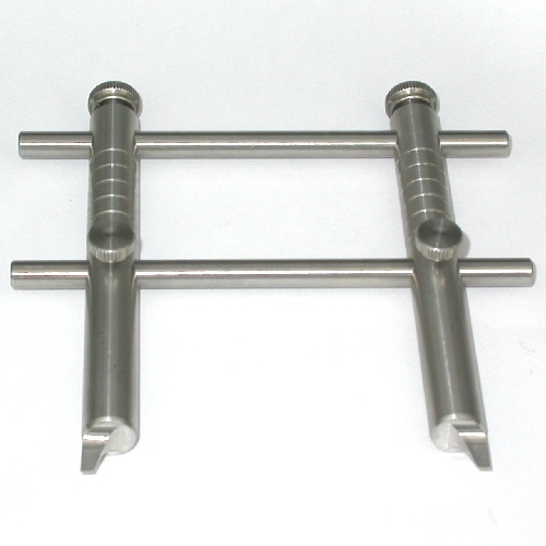 Giravite chiave a compasso taglio reversibile interno esterno L3 in acciaio INOX