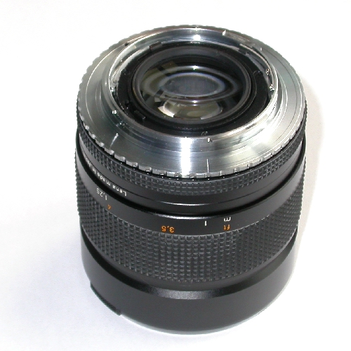 MODIFICA obiettivo Contax Planar 85 1.4 x compatibilità su Canon eos Full Frame
