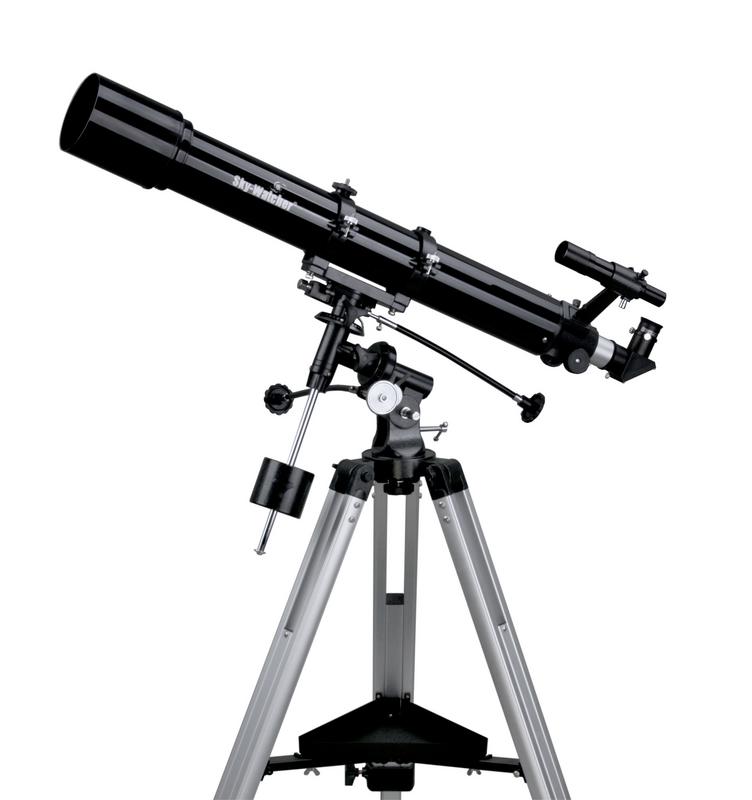 Telescopio rifrattore Ø 90mm con montatura equatoriale EQ2