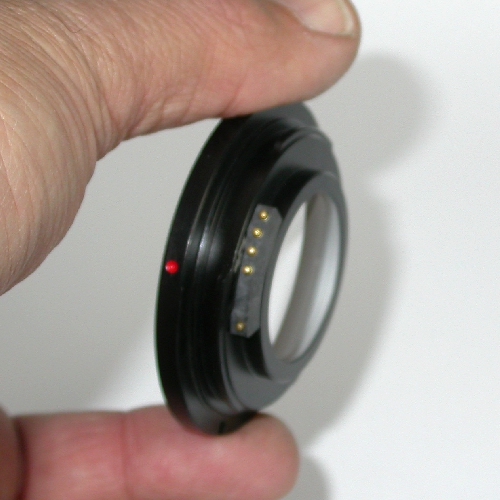 Nikon anello adattatore per obiettivo vite M42 M 42 ( 42x1 ) con microchip